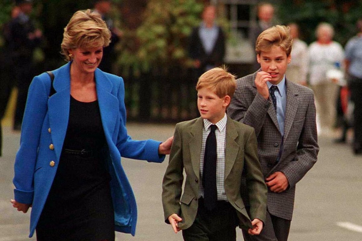 Принц Чарльз и Диана 1995