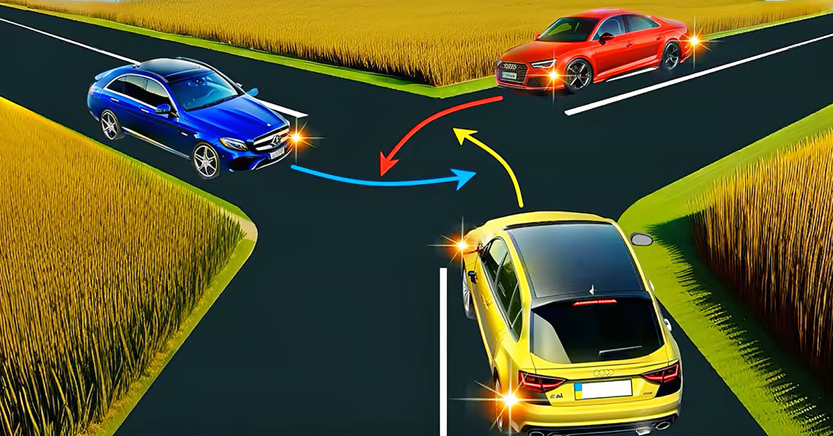 Хитрый перекресток: помеха справа или жеребьевка?