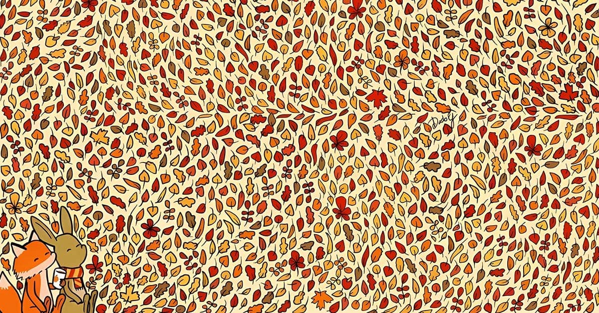 Найти четыре яблока: головоломка на проверку зоркости