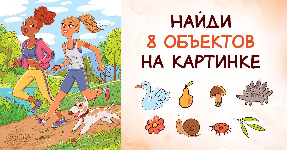 Найти объекты на картинке: проверь свою наблюдательность