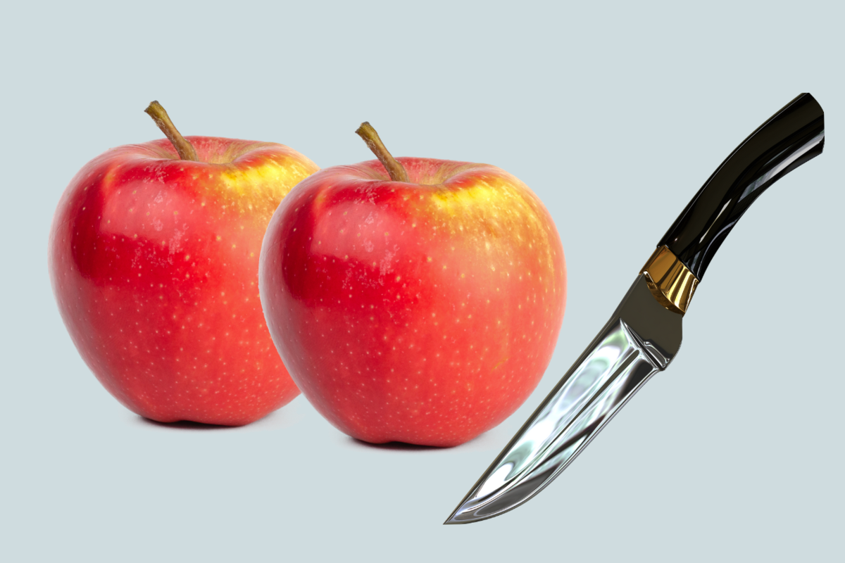 2 яблока. Яблоко поставь. 3 Человека 2 яблока 1 нож. Яблоко поставь свою. Постановка яблок молодости процедура.